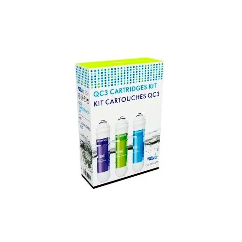 hidrowater kit cartucho qc3