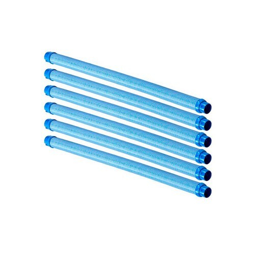 zodiac juego de 6 mangueras limpiafondos de 1 metro twist lock w78054