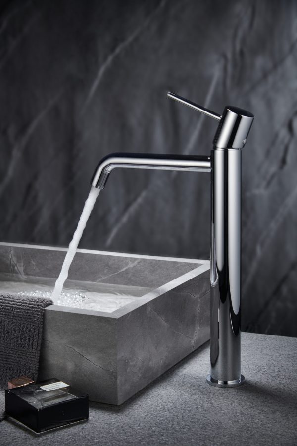 Monomando lavabo cromado serie Monza - Imagen 3