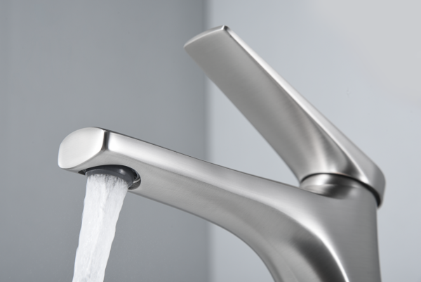 Monomando lavabo alto acero inox. S.316 serie Delos - Imagen 4