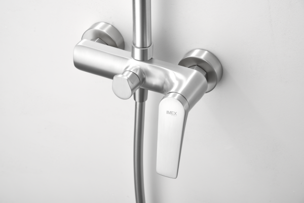 Columna de ducha monomando acero inox. S.316 serie Delos - Imagen 3