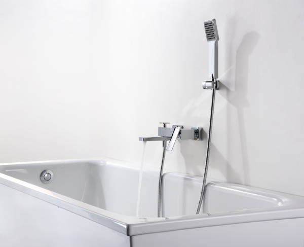 Grifería de baño y ducha monomando cromado serie Pisa - Imagen 4