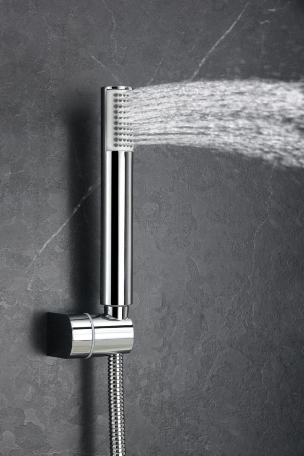 Grifería baño y ducha termostático cromado serie Génova - Imagen 3