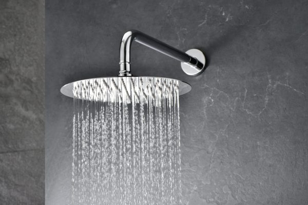 Conjunto de ducha termostático empotrado cromado serie Monza - Imagen 4