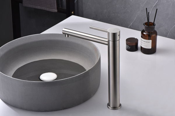 Monomando de lavabo caño alto serie Moscu - Imagen 2