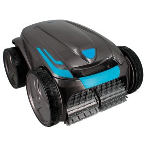 Zodiac OV 5480 iQ – Limpiafondos eléctrico inteligente para piscinas | Control WiFi, 4 ruedas motrices y aspiración ciclónica