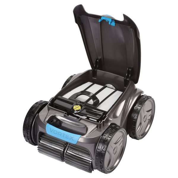 Zodiac OV 5480 iQ – Limpiafondos eléctrico inteligente para piscinas | Control WiFi, 4 ruedas motrices y aspiración ciclónica - Imagen 4